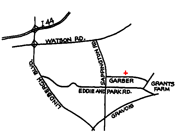 Map to Advent Church